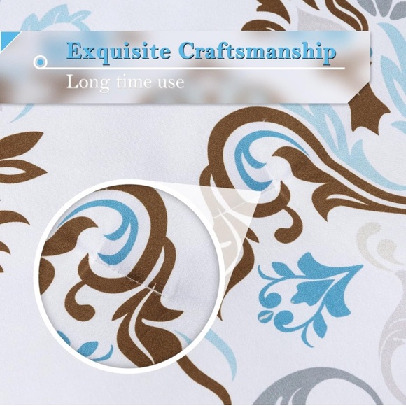 Queen paisley 3 piece comforter set - Picture 6 of 7